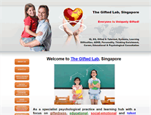 Tablet Screenshot of gifted-sg.com